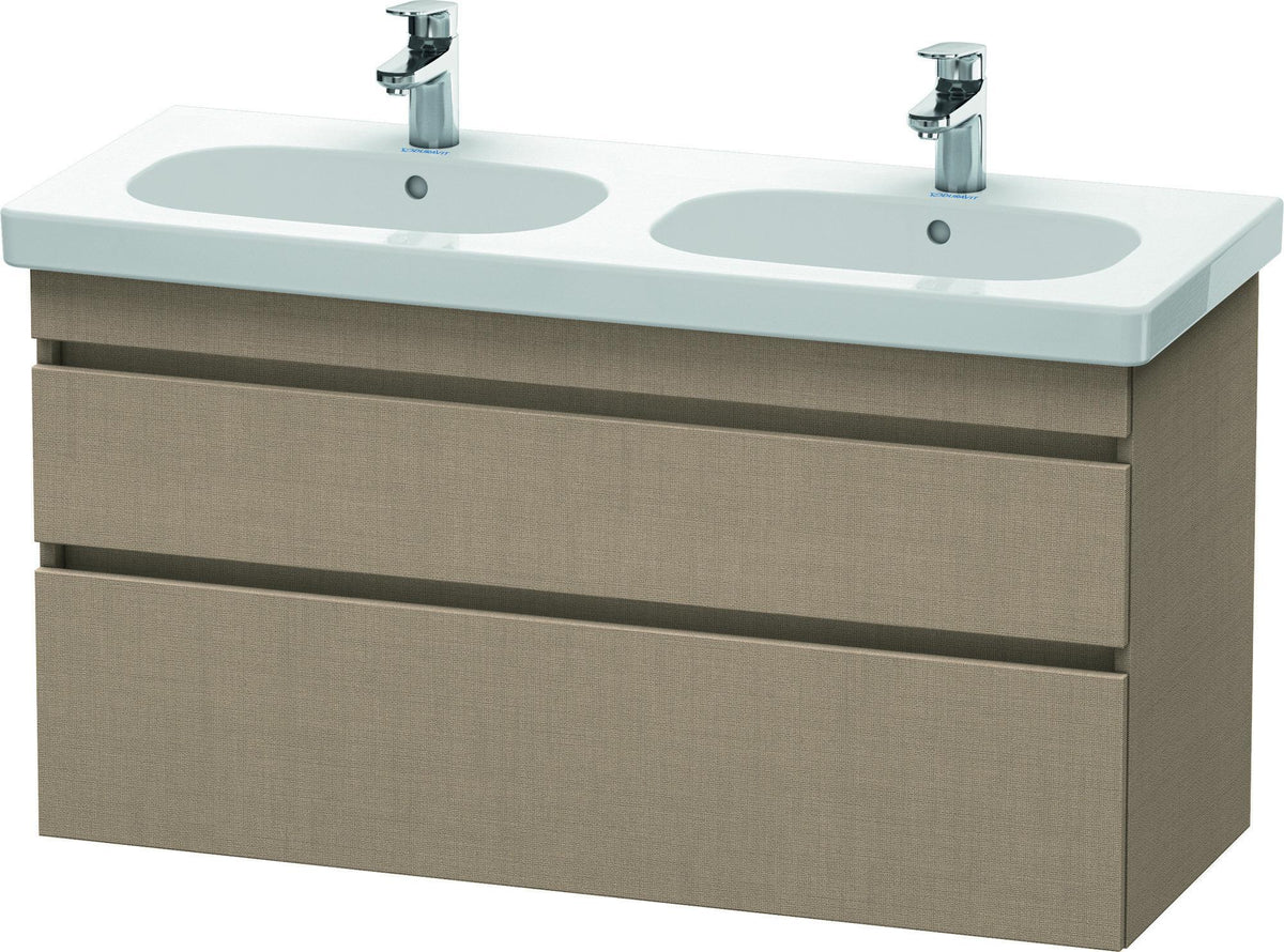 Duravit DuraStyle Waschtischunterbau 1150 mm, 2 Schubkästen, weiß matt – wandhängend