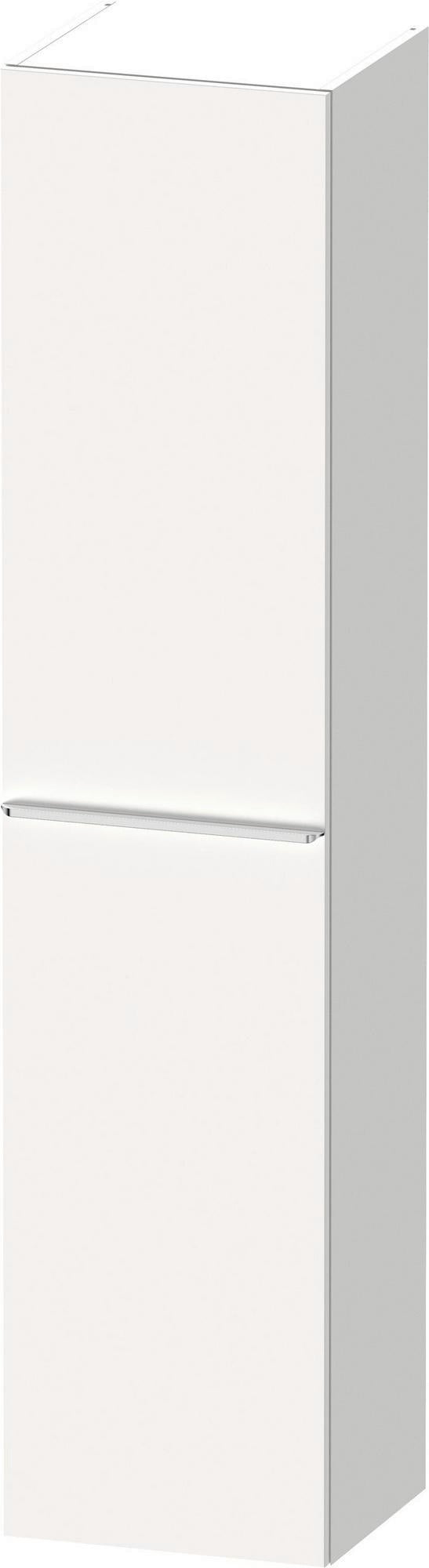 DURAVIT D-Neo Hochschrank 400x360x1760 mm, 1 Tür links, Eiche Schwarz – Matt, Soft-Close