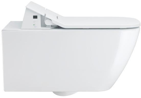 DURAVIT Happy D.2 Wand-WC 620 mm spülrandlos Tiefspüler weiß für Dusch-WC
