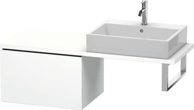 Duravit L-Cube Unterschrank 620 mm taupe supermatt mit 1 Auszug und Dämpfung