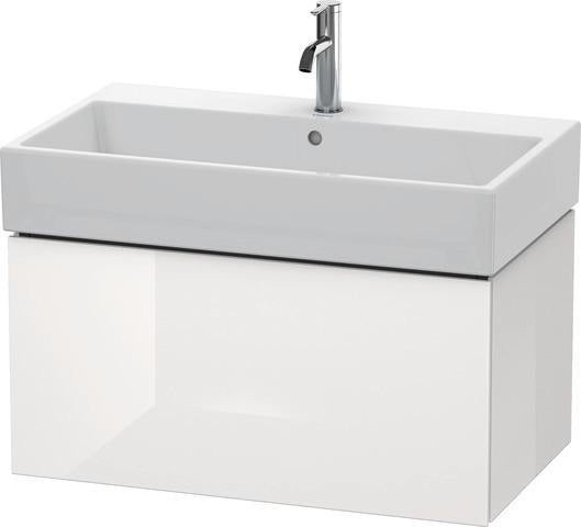 Duravit L-Cube Waschtischunterbau 784 mm taupe supermatt mit Tip-On-Technik