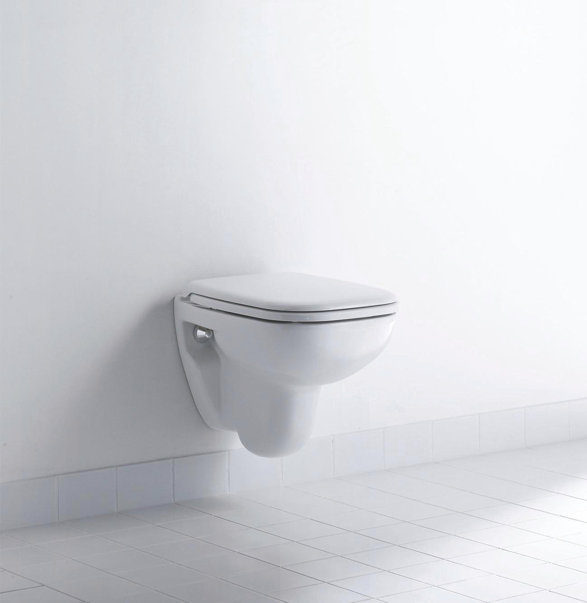 DURAVIT D-Code Wand-WC Compact 480 mm Tiefspüler weiß – Wandhängend