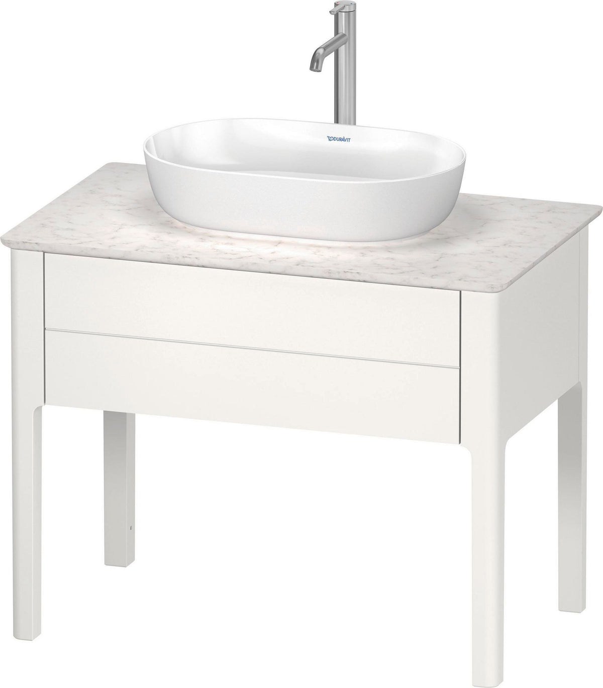 DURAVIT Aufsatzbecken Luv 600 mm Weiß WonderGliss ohne Überlauf