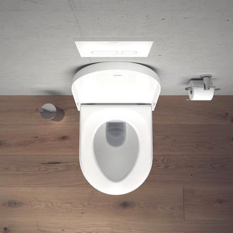 DURAVIT WC-Sitz Universal Duroplast weiß ohne Absenkautomatik mit Edelstahl-Scharnieren