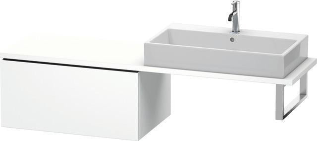Duravit L-Cube Unterschrank 820 mm taupe supermatt mit Auszug und Dämpfung