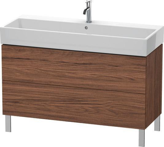 Duravit L-Cube Waschtischunterbau 1184 mm amerikanisch Nussbaum für Vero Air