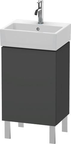 DURAVIT L-Cube Waschtischunterbau 593x434x341 mm, amerikanisch nussbaum, Anschlag links, für Vero Air
