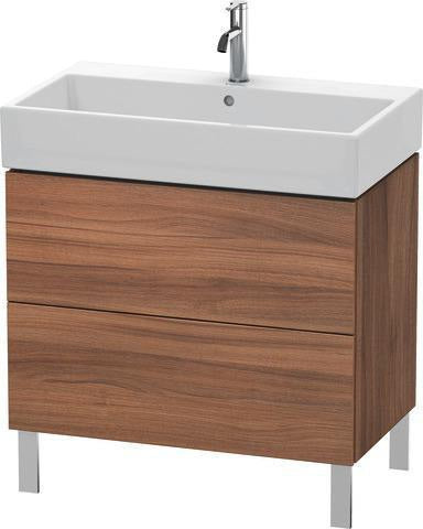 Duravit L-Cube Waschtischunterbau 784 mm Amerikanisch Nussbaum für Vero Air