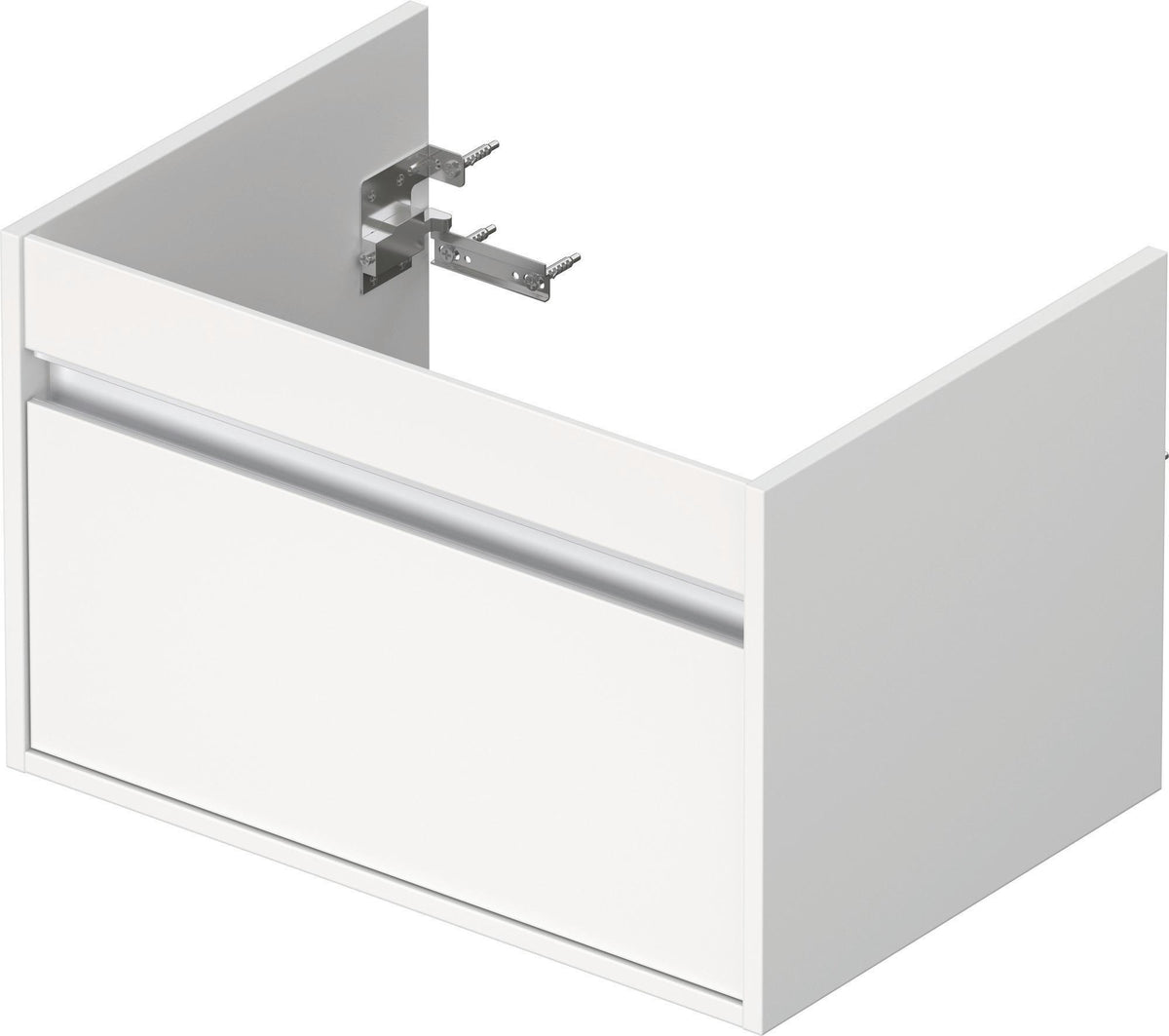 Duravit Ketho Waschtischunterbau wandhängend 455x650x410mm 1 Auszug weiß matt