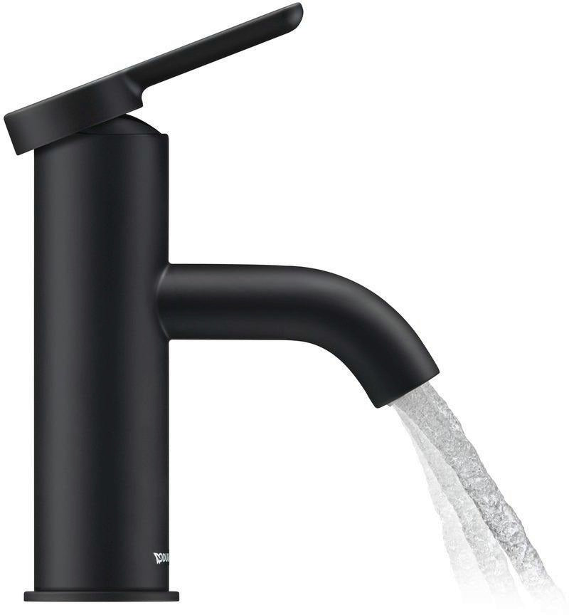 Duravit C.1 Einhebel-Waschtischmischer 91 mm Schwarz Matt – Ohne Zugstange