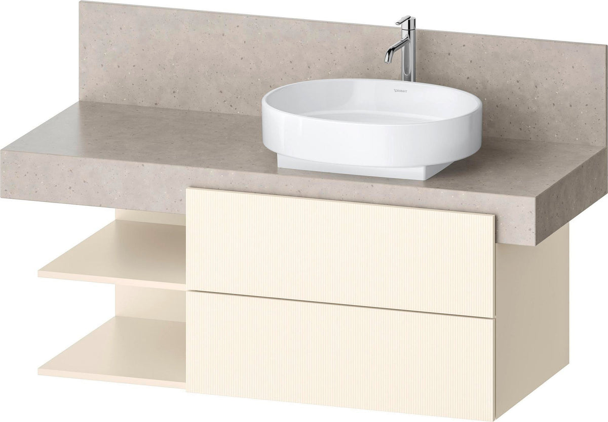 Duravit Balcoon Konsolenwaschtischunterbau 1200 mm mit 2 Schubkästen und Push-Open