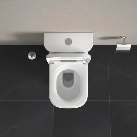 DURAVIT WC-Sitz Happy D.2 Anthrazit matt mit Absenkautomatik und Edelstahl-Scharnieren