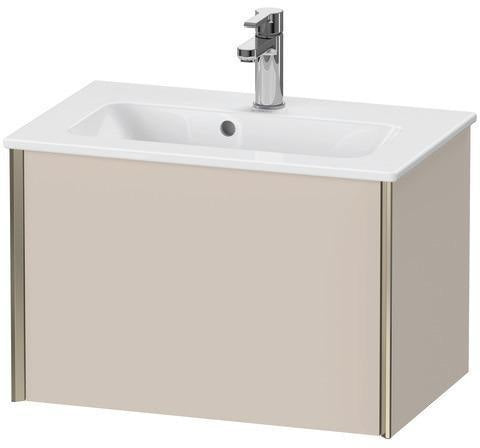 Duravit XViu Waschtischunterbau 610 mm weiß matt mit Tip-On-Technik für ME by Starck