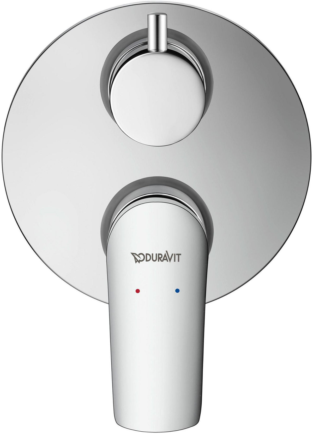DURAVIT Duravit No.1 Einhebelmischer Unterputz Set Keramikmischsystem mit Umstellventil Chrom