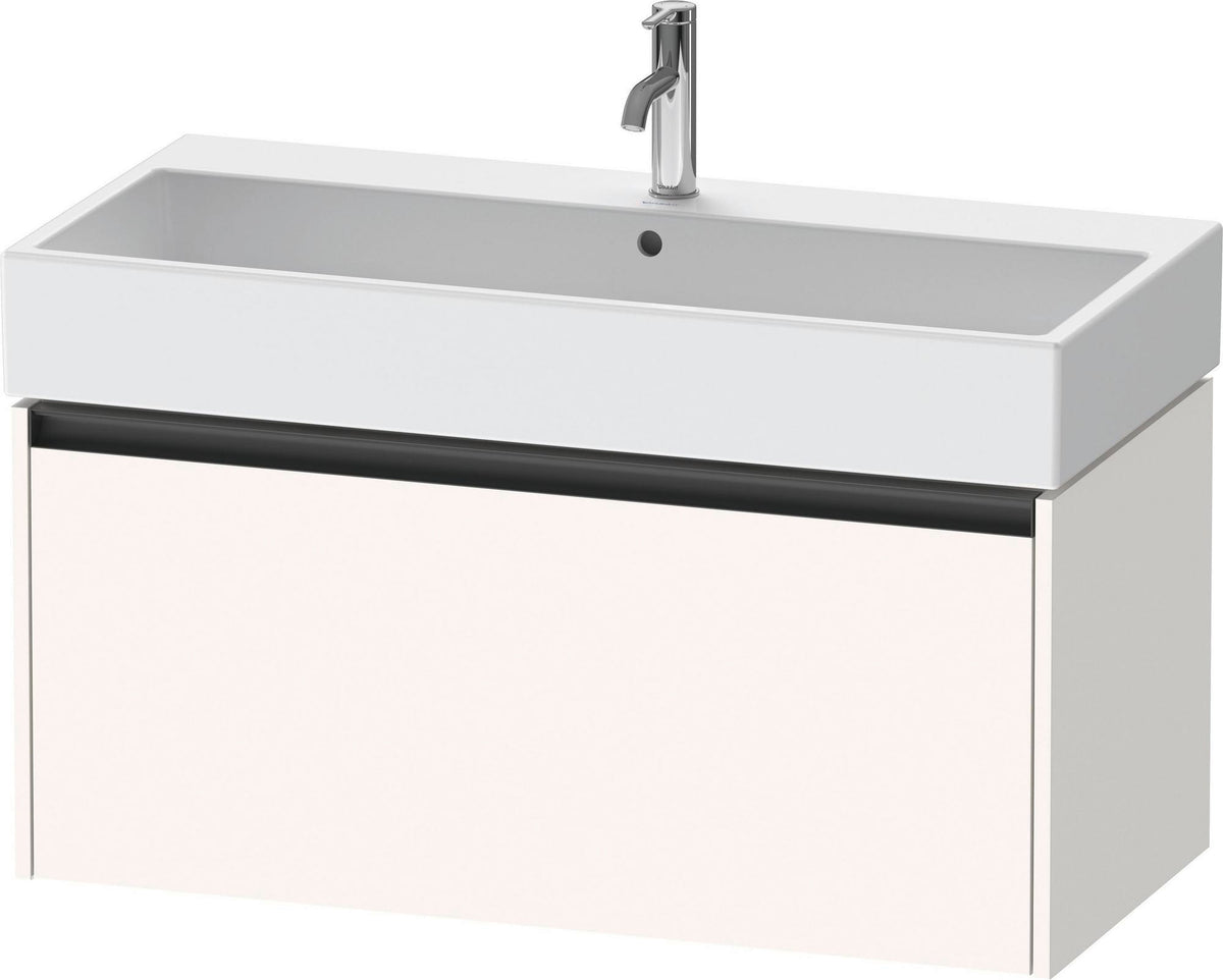 DURAVIT Ketho.2 Waschtischunterbau 984 mm betongrau matt mit 1 Auszug, wandhängend
