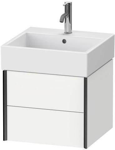 Duravit Waschtischunterbau XVIU 484 mm weiß matt mit Tip-On-Technik für Vero Air