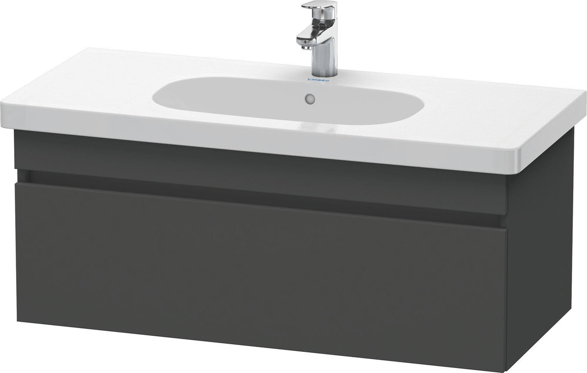 DURAVIT DuraStyle Waschtischunterbau 1000 mm wandhängend mit 1 Auszug und Soft-Close in Weiß Matt