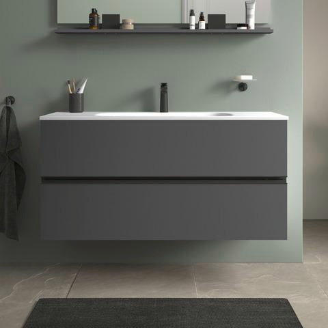 DURAVIT Sivida Waschtischunterbau 1210 mm Eiche mit 2 Schubkästen und Soft-Close