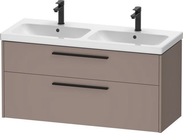 DURAVIT D-Code 2.0 Waschtischunterbau 1184 mm mit Schubkasten und Soft-Close in Weiß Matt