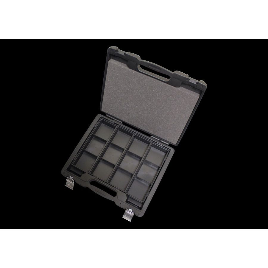 KING TONY Profi-Werkzeuge - Staufachkoffer, 12 Abteile - N°3 + N°6 847114B