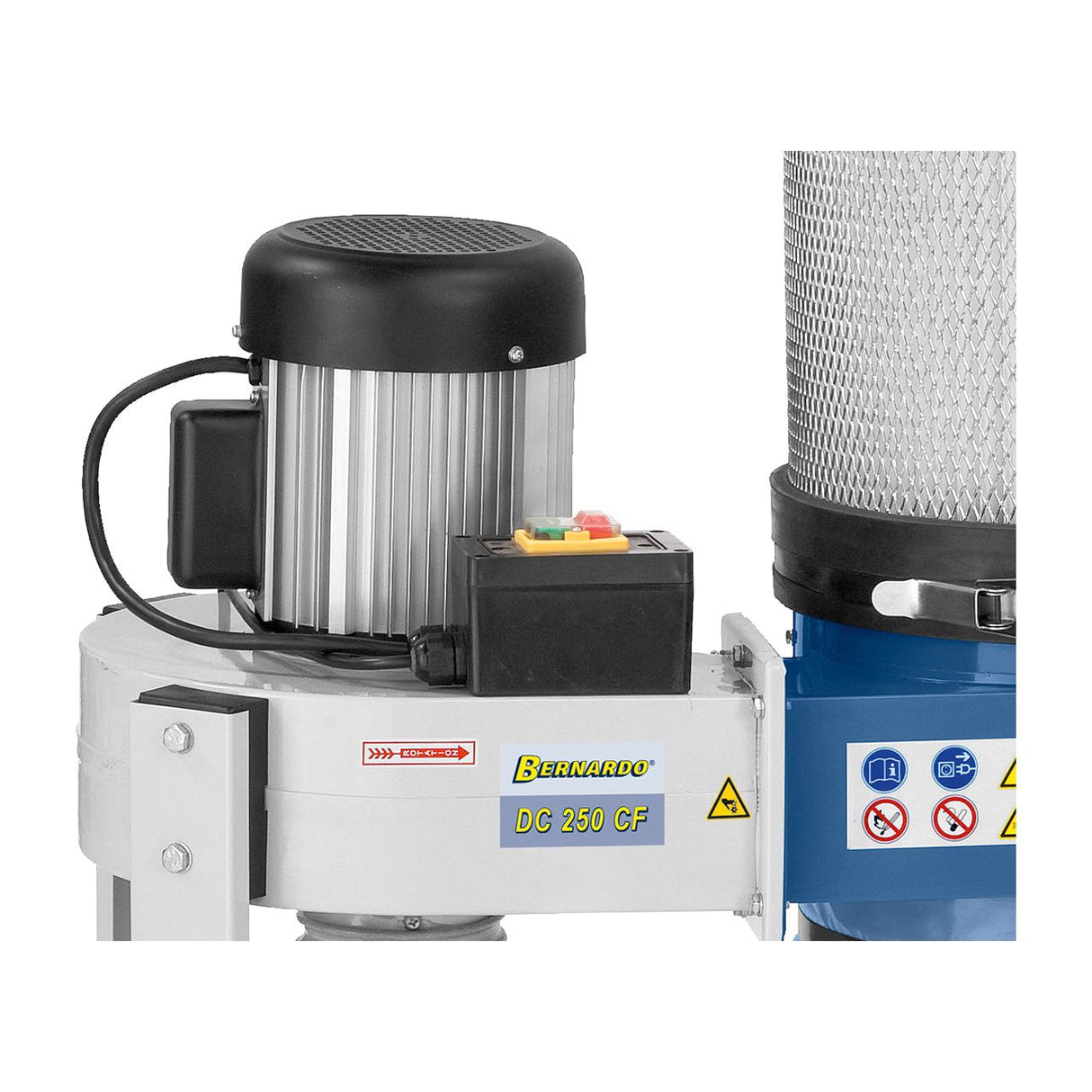 BERNARDO Absauganlage mit Feinstaubfilterpatrone – Modell DC 250 CF