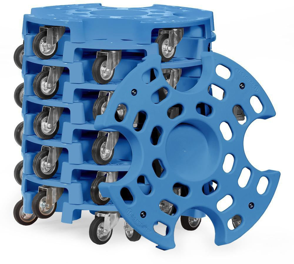 FETRA Reifenroller PP geschlossen Ø 700 mm blau für 8 Reifen oder 4 Kompletträder
