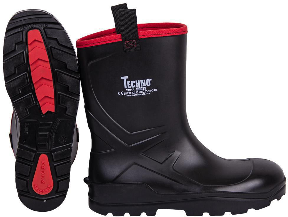 Sicherheitsstiefel BILLUND PU TECHNO BOOTS S5 SR CI FO – Kälteisolierung bis -30°C