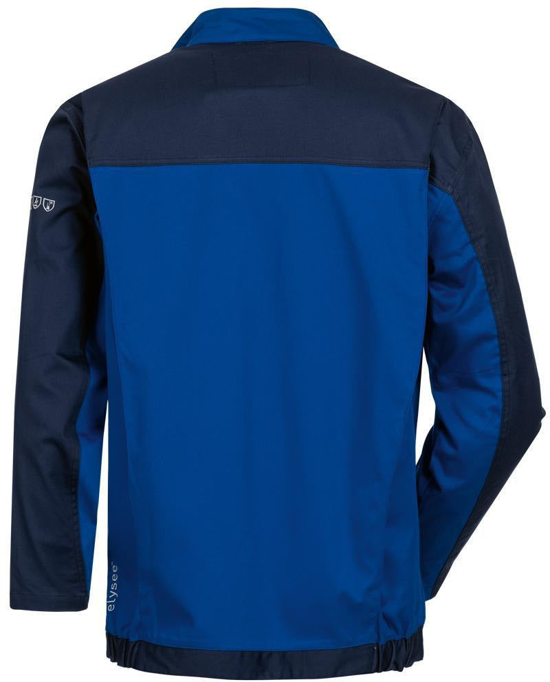 Multinorm-Bundjacke JAMES kornblau/marine von ELYSEE – Flammhemmend, antistatisch, Größe M (50/52)