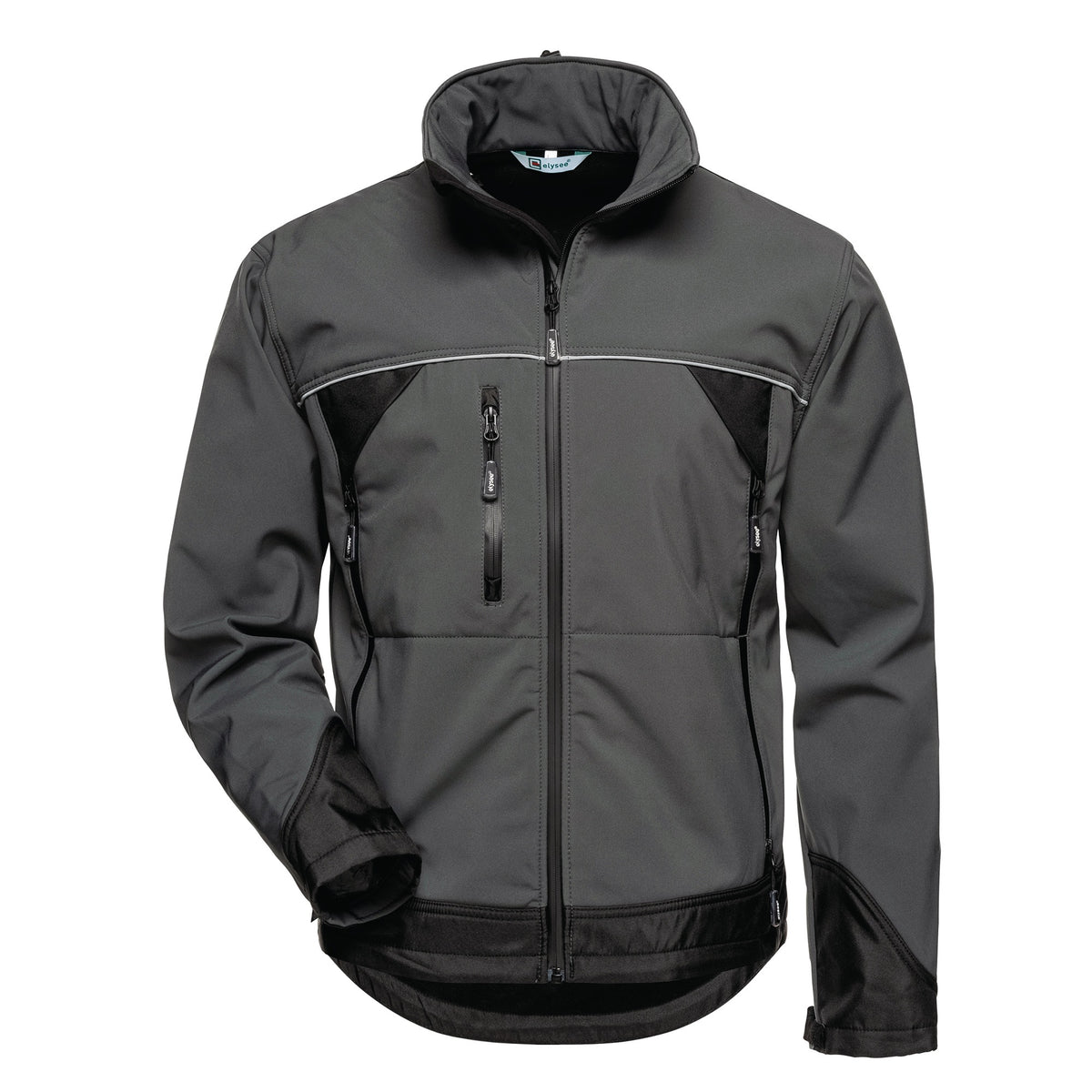Softshelljacke ELYSEE ALPHA Schwarz Gr. M – Winddicht, Wasserdicht, Atmungsaktiv