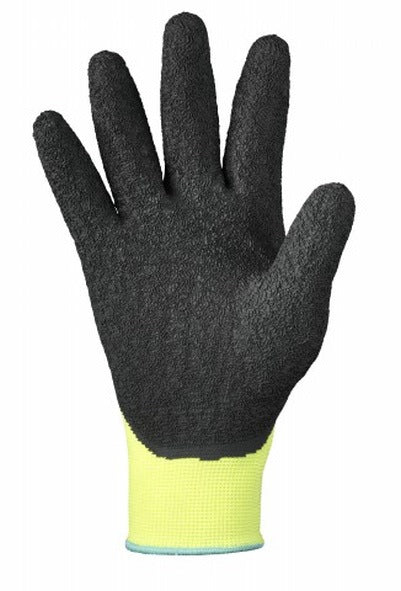 STRONGHAND NEONGRIP Strickhandschuhe Gr. 8 neongelb/schwarz EN 388 – 12 Paar