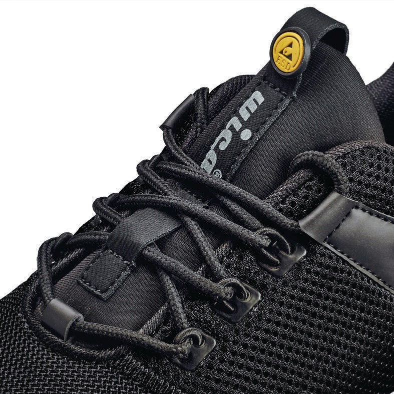 WICA Sicherheitsschuh Lanzo S1P SRA ESD – Metallfreier Textilschuh Gr. 40, Weite 10,5