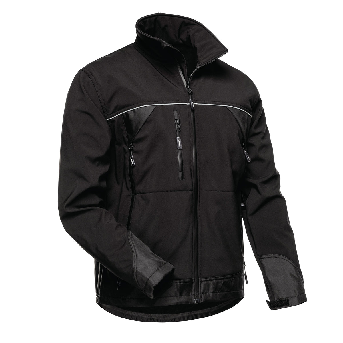Softshelljacke ELYSEE ALPHA Schwarz Gr. M – Winddicht, Wasserdicht, Atmungsaktiv