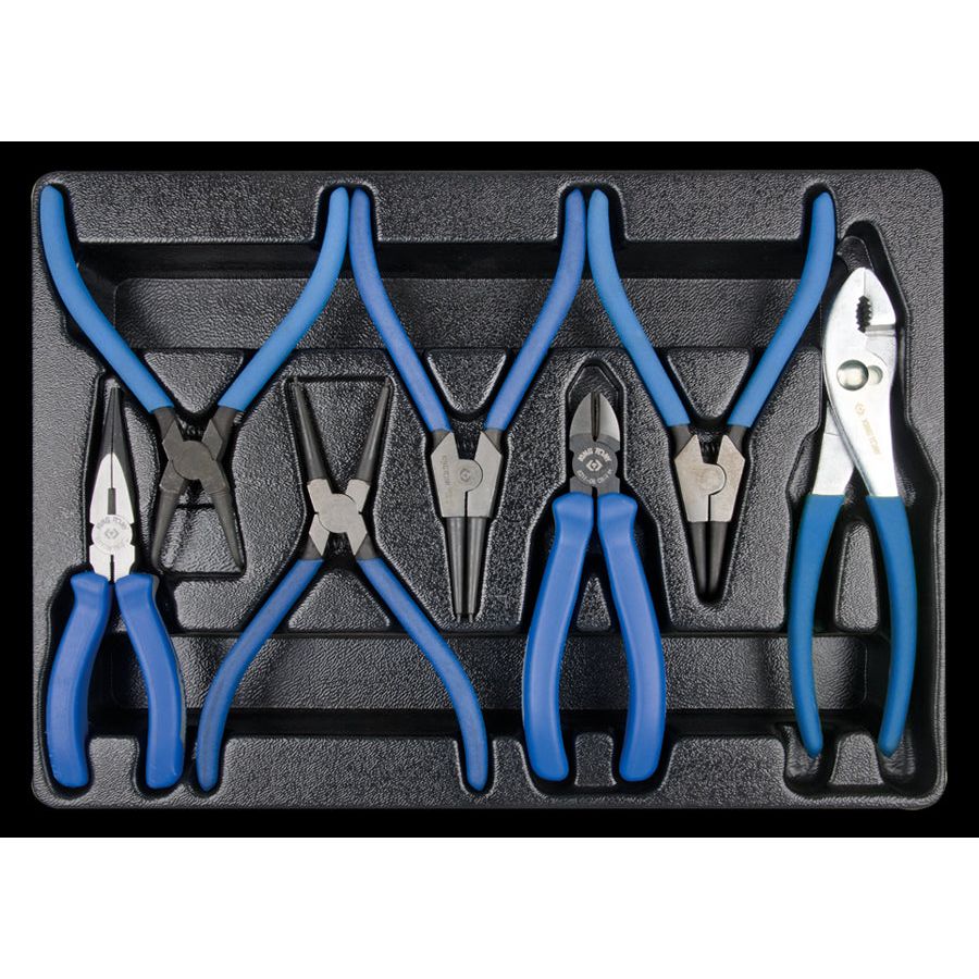 KING TONY Profi-Werkzeuge - Zangen-Modul-Set - 7 tlg. 940207GP01