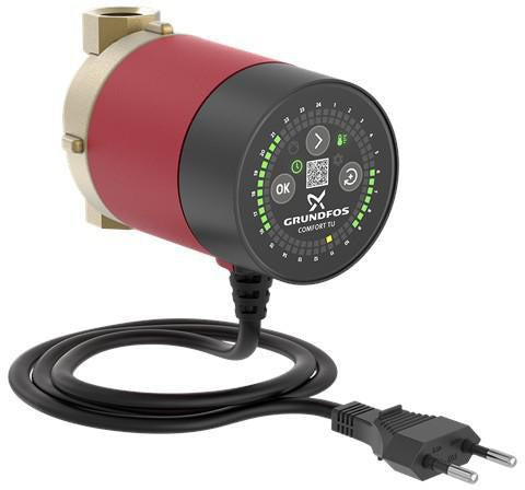 GRUNDFOS COMFORT 15-14 B TU DACH Zirkulationspumpe mit Zeitschaltuhr und Temperatursteuerung