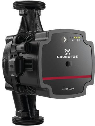GRUNDFOS ALPHA Solar 25-75 Hocheffizienz-Umwälzpumpe PN10 180 mm