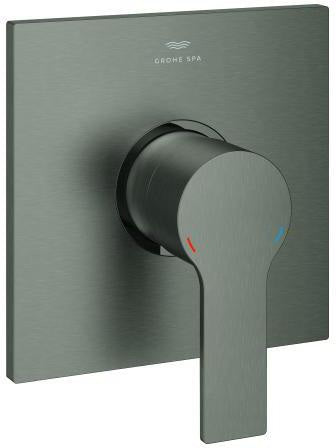 GROHE Allure Einhand-Brausebatterie Fertigmontageset – cool sunrise gebürstet, für Rapido SmartBox