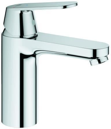 GROHE Eurosmart Cosmopolitan Einhand-Waschtischbatterie M-Size mit Kaltstart-Funktion und Kette