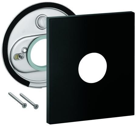 GROHE Rosette 46613 Chrom – Passgenaue Abdeckung für Armaturen