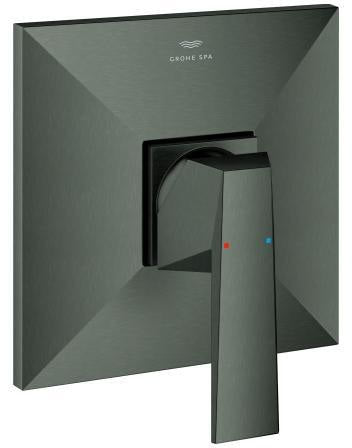 GROHE Allure Brilliant Einhand-Brausebatterie Fertigmontageset – chrom, eckig, für Rapido SmartBox