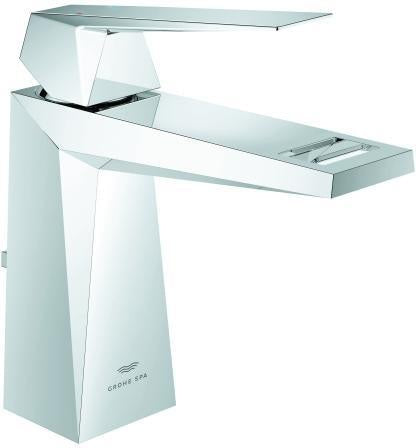 GROHE Allure Brilliant Einhand-Waschtischbatterie M-Size mit Zugstangen-Ablaufgarnitur Chrom
