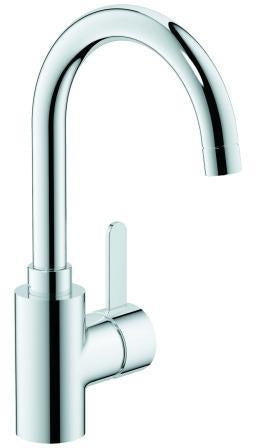 GROHE Eurosmart Cosmopolitan Einhand-Waschtischbatterie L-Size Chrom mit Push-open Ablaufgarnitur