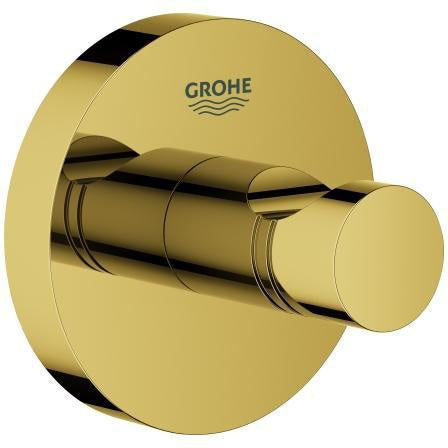 GROHE Essentials Bademantelhaken Metall chrom – verdeckte Wandmontage, 1 Haken
