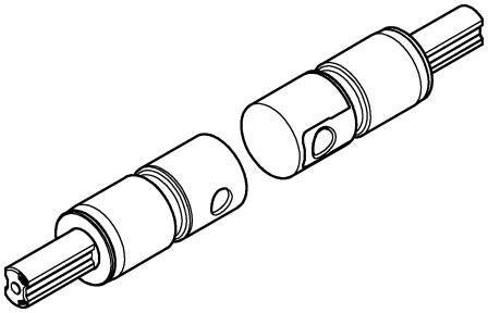 GROHE Stoßdämpfer 102903 für Euro-Keramik WC-Sitz 39330002 alpinweiß – Soft-Close Ersatzteil