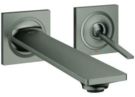 GROHE Allure 2-Loch-Waschtischbatterie Fertigmontageset cool sunrise gebürstet