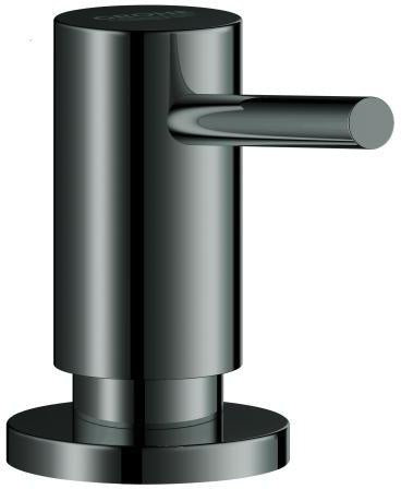 GROHE Cosmopolitan Seifenspender 500 ml – hard graphite, Wandmontage, für Flüssigseife