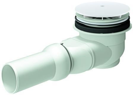 GROHE Ablaufgarnitur 49534 für Duschwanne – waagerechter Abgang, DN 50, chrom