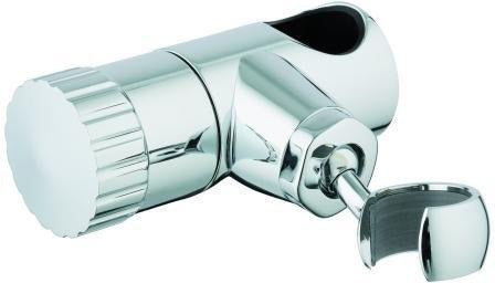 GROHE Gleitelement 45752 für Sinfonia/Kira Brausenkombination, chrom – schwenkbarer Halter