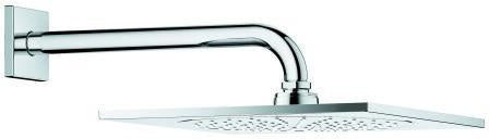 GROHE Rainshower Aqua 10" Kopfbrause-Set 286 mm – 1 Strahlart, Chrom, EcoJoy 8 l/min