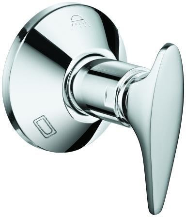GROHE Umstellhebel 45069 mit Rosette – Chrom, präzise Umstellung für Armaturen