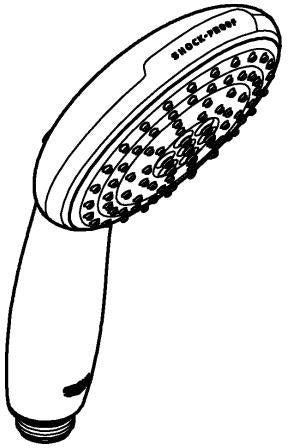 GROHE Tempesta 110 Handbrause mit 2 Strahlarten und SmartSwitch in Chrom